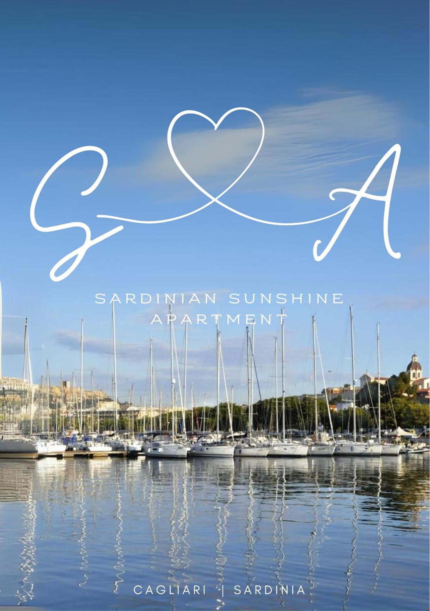 Sunshine Apartment - Appartamento Vicino Al Mare, Cagliari, Sardinia Экстерьер фото